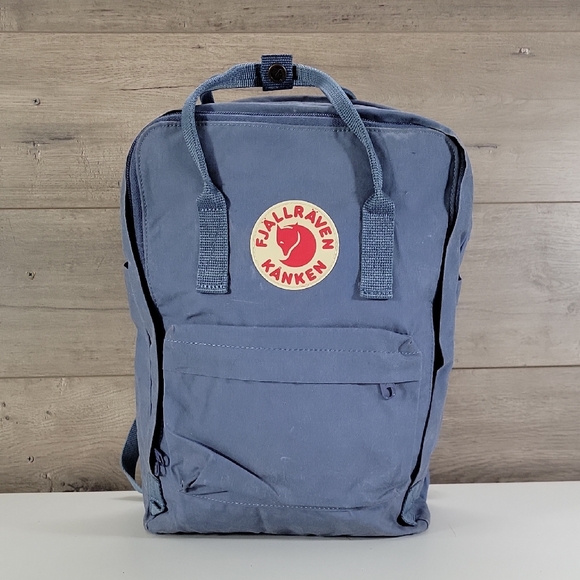Fjallraven Handbags - Fjallraven Kanken Rusty Blue Canvas Backpack